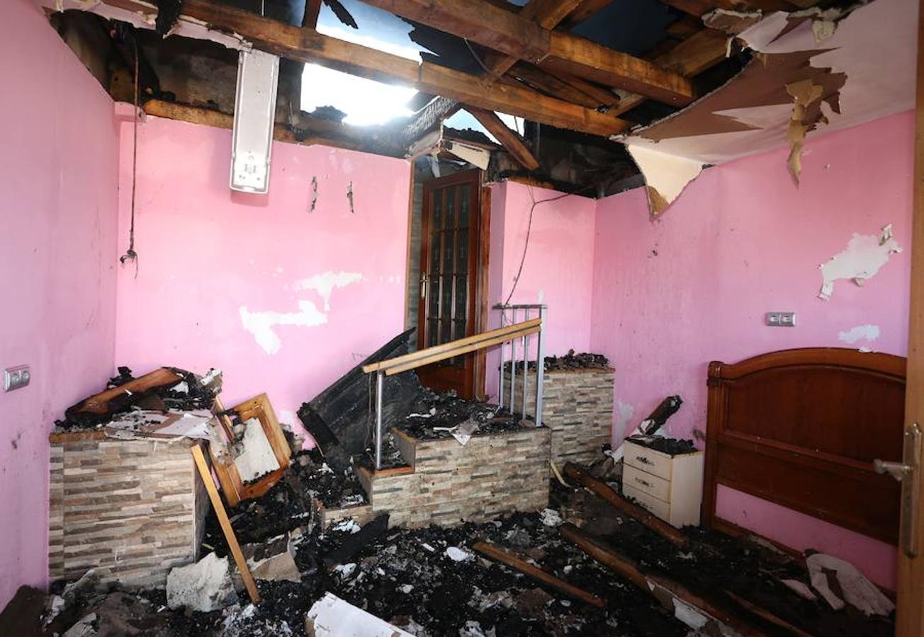 Fotos: Las imágenes del Albergue Canal de Castilla de Frómista tras el incendio