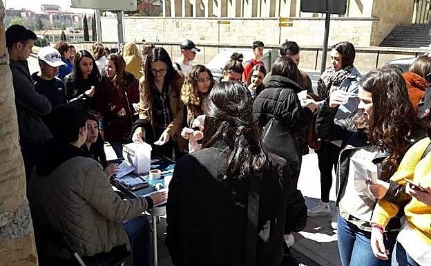 Un momento de las votaciones del pasado jueves.