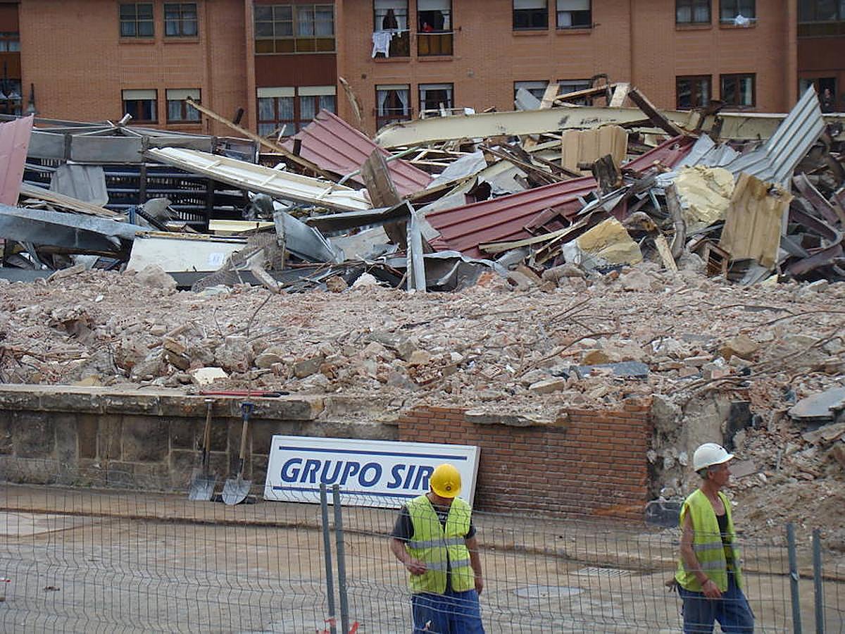 Se cumplen cinco años del derribo de la factoría galletera aguilarense, buque insignia de la industria agroalimentaria palentina.