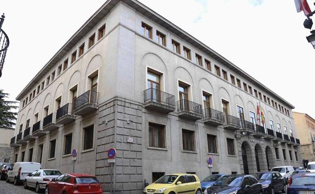 Actual Palacio de Justicia de Segovia. 