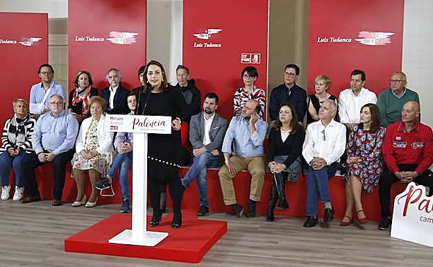 Miriam Andrés presenta su candidatura.