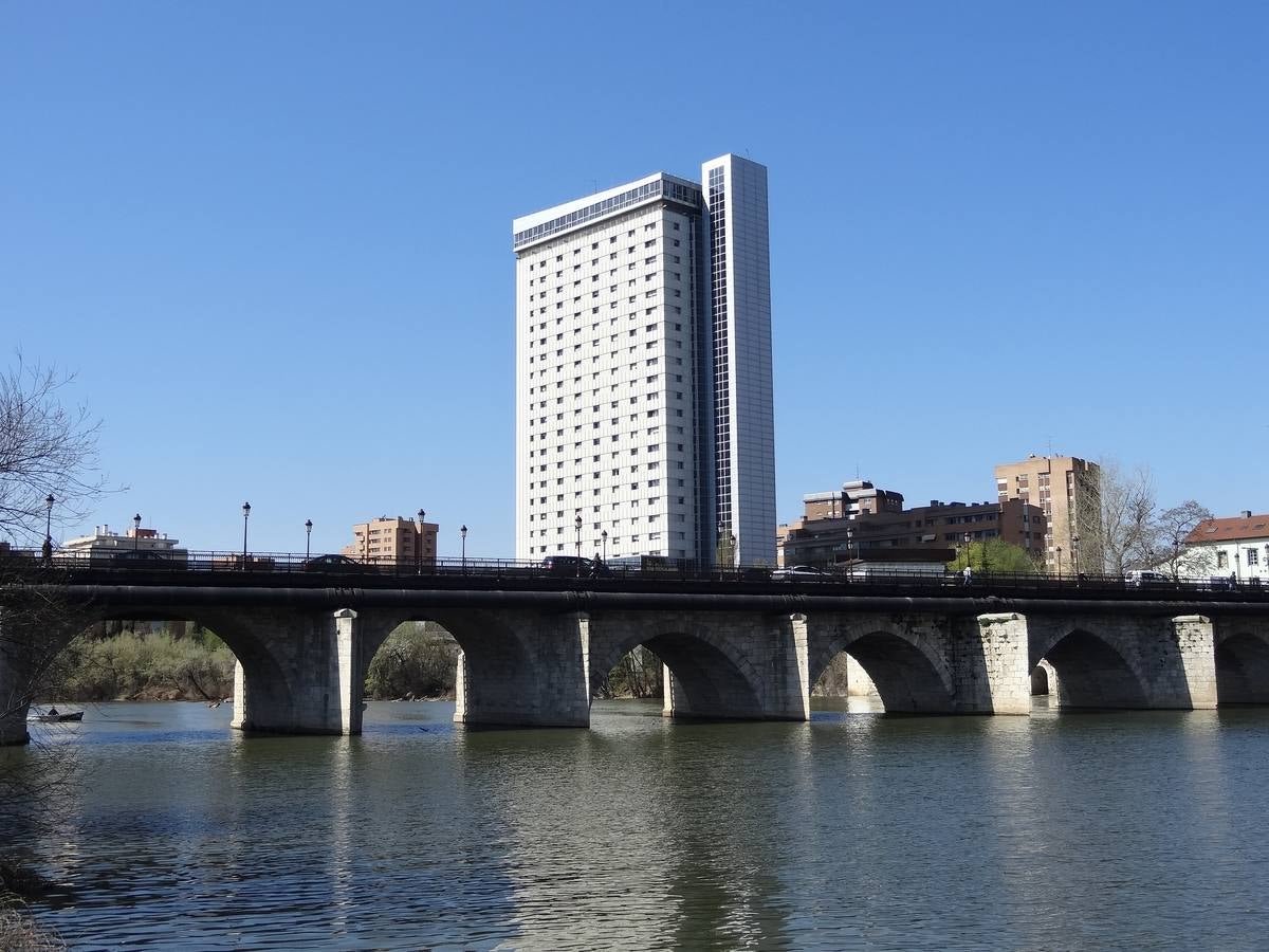 Fotos: El trabajo de los voluntarios libera de troncos los ojos del Puente Mayor de Valladolid