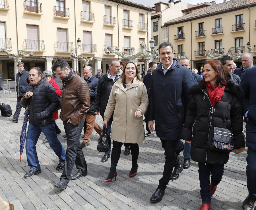 Fotos: Pedro sanchez visita Palencia