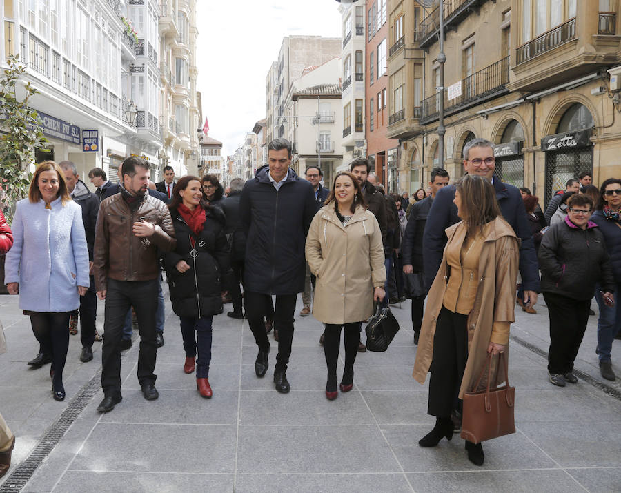 Fotos: Pedro sanchez visita Palencia