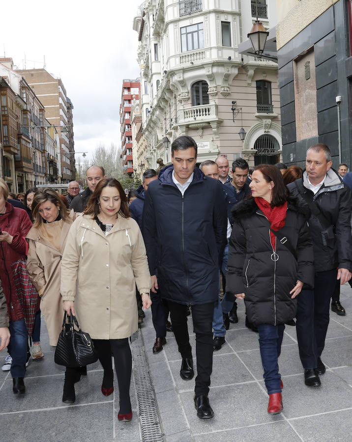 Fotos: Pedro sanchez visita Palencia