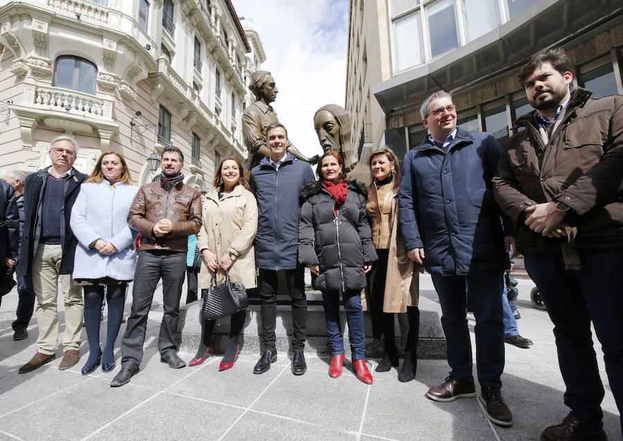 Fotos: Pedro sanchez visita Palencia