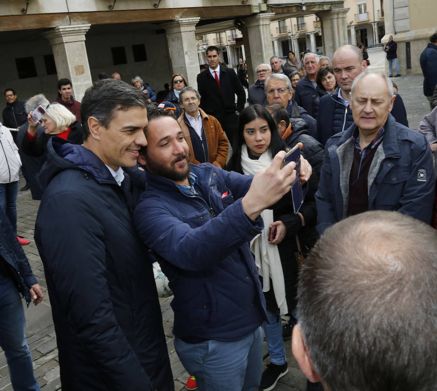 Fotos: Pedro sanchez visita Palencia