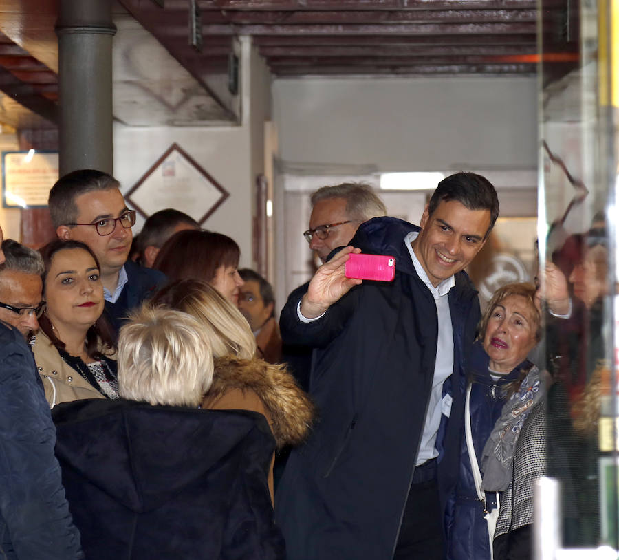 Fotos: Pedro sanchez visita Palencia