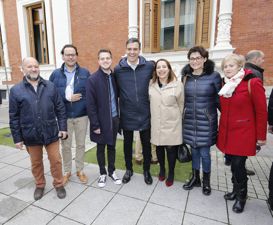 Fotos: Pedro sanchez visita Palencia