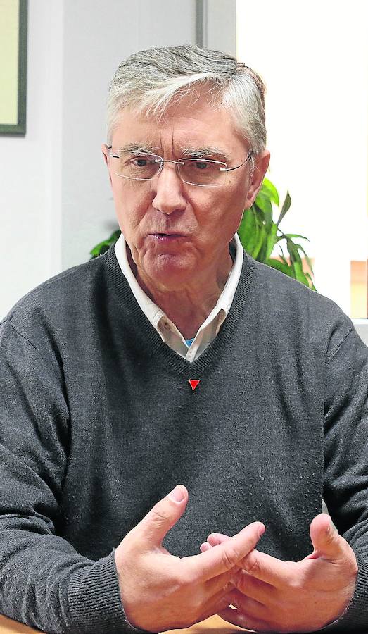 José Luis Ordóñez, candidato de Unidas Podemos al Congreso, durante la entrevista concedida a El Norte de Castilla. 