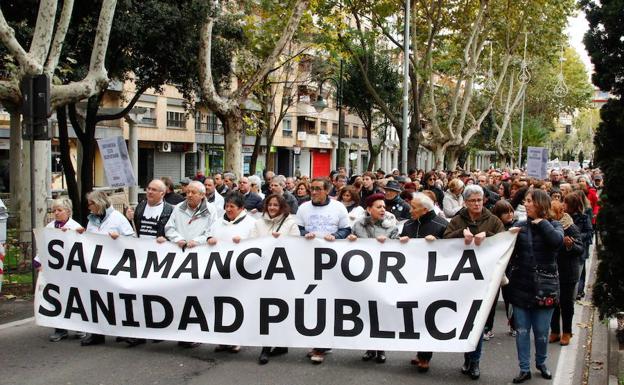 Marea blanca de noviembre del año pasado.