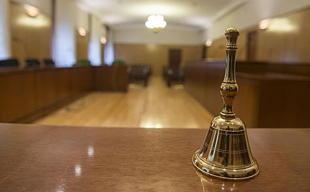 Imagen de la sala de vistas de la Audiencia de Valladolid, donde tendrá lugar el juicio el lunes. 