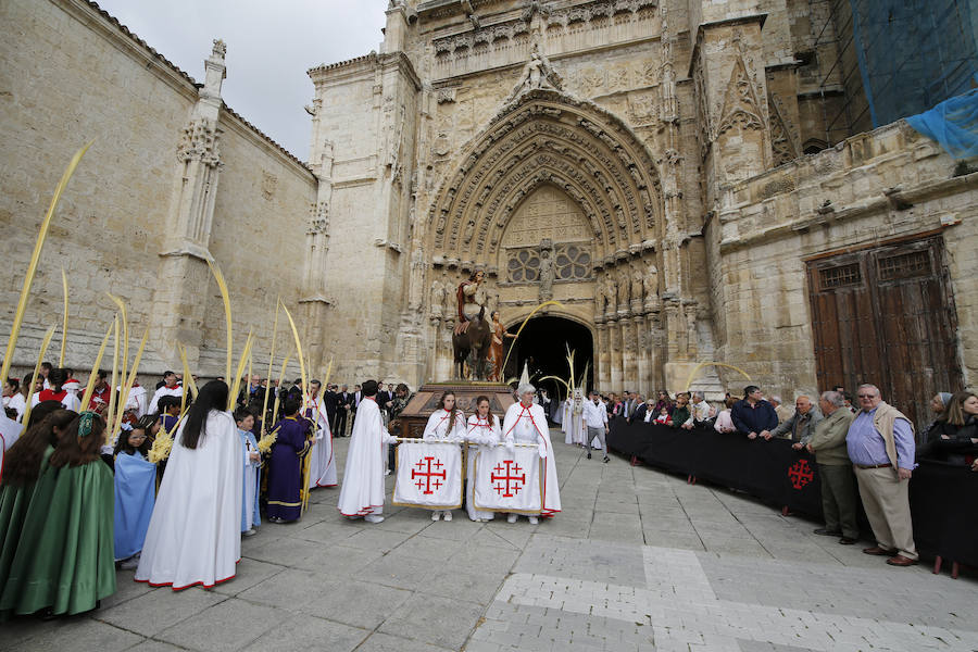 Fotos: Procesión del Domingo de Ramos en Palencia