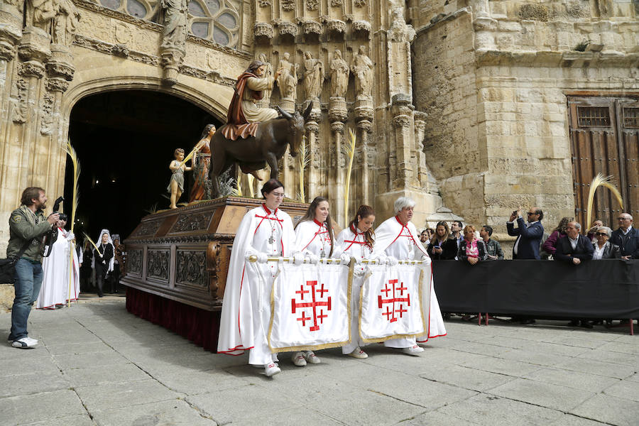 Fotos: Procesión del Domingo de Ramos en Palencia