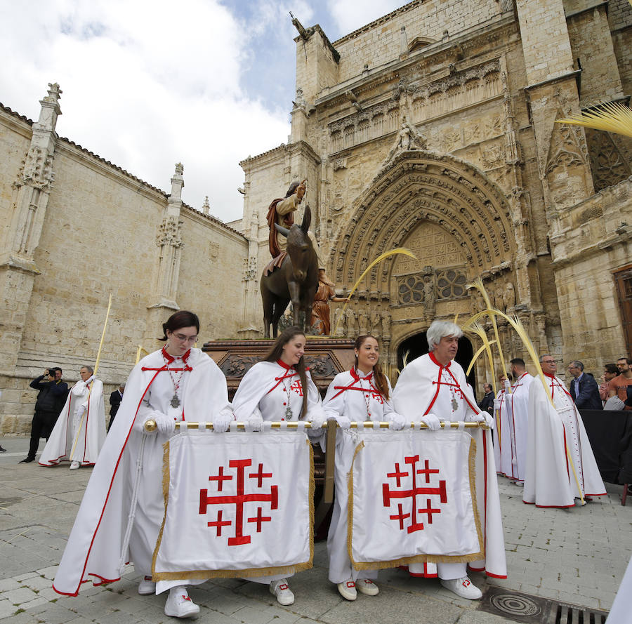 Fotos: Procesión del Domingo de Ramos en Palencia