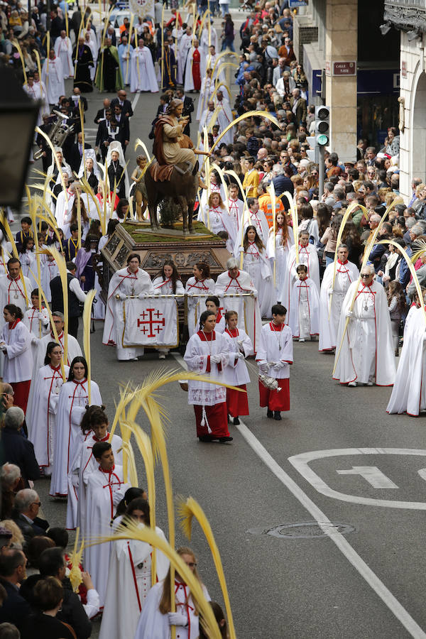 Fotos: Procesión del Domingo de Ramos en Palencia