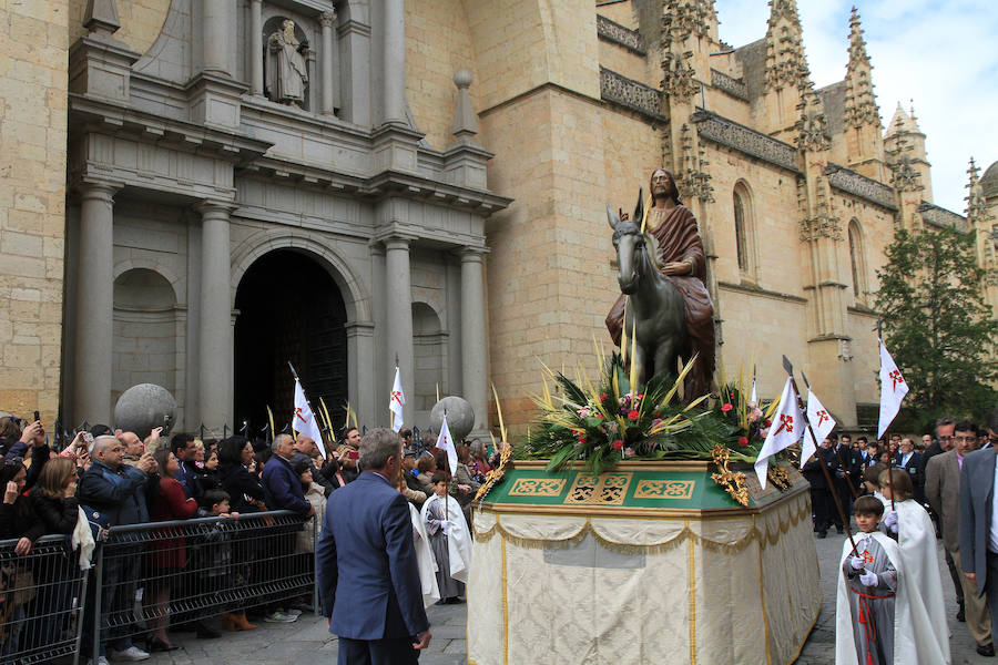 Fotos: Procesión de la Borriquilla en Segovia