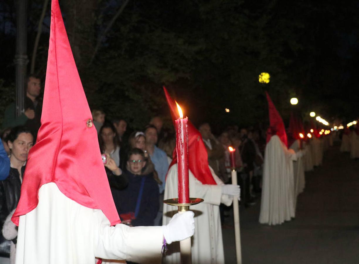 Procesión del Traslado del Cristo de los Trabajos desde Filipinos a la Iglesia de Santiago