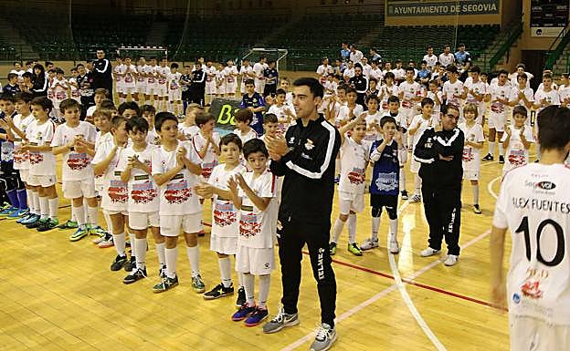 Imagen de la presentación de la cantera del Naturpellet Segovia en fechas pasadas.