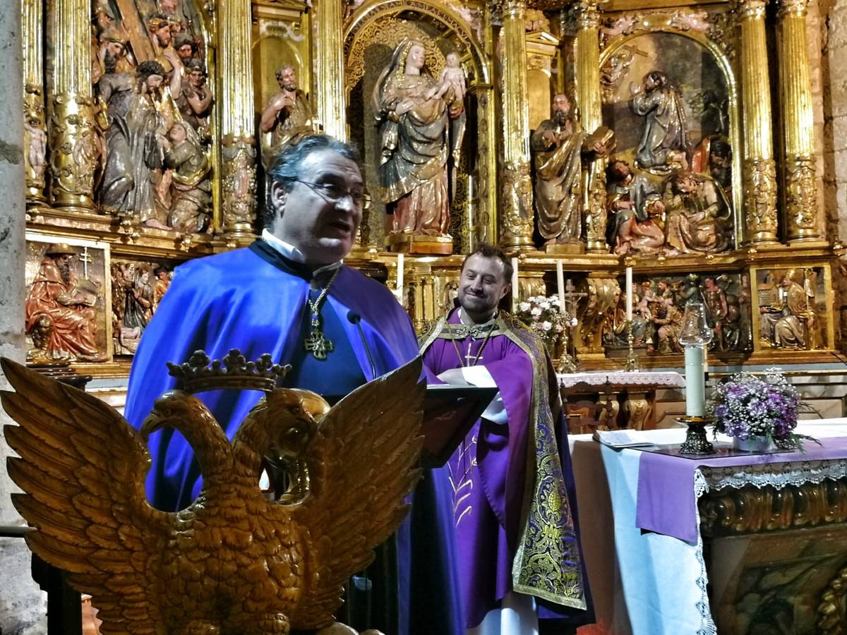 Participaron las cofradías del Santo Sepulcro de la localidad y la del Descendimiento y Santo Cristo de la Buena Muerte de Valladolid