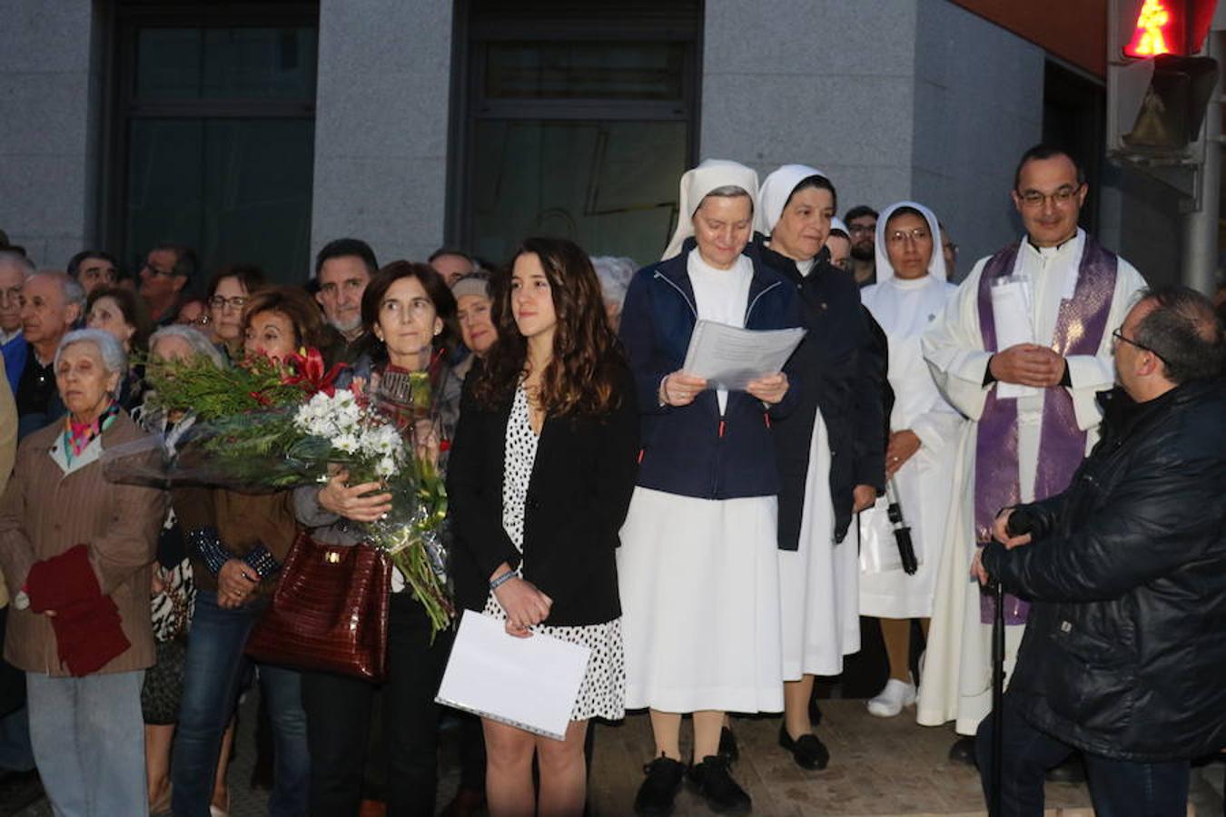 Comitiva de la Cofradía del Despojado en la procesión del Encuentro