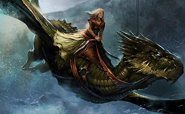 Alysanne y Ala de Plata en El Muro. 