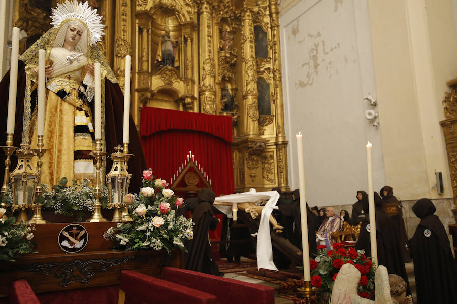 Fotos: Ejercicio de Tinieblas en la iglesia de San Agustín