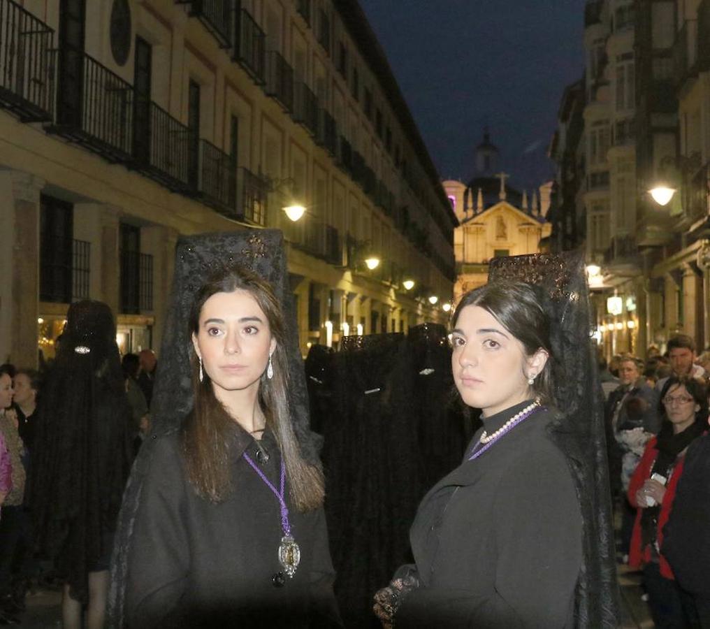 Salida del Vía Crucis Procesional por las calles de Valladolid