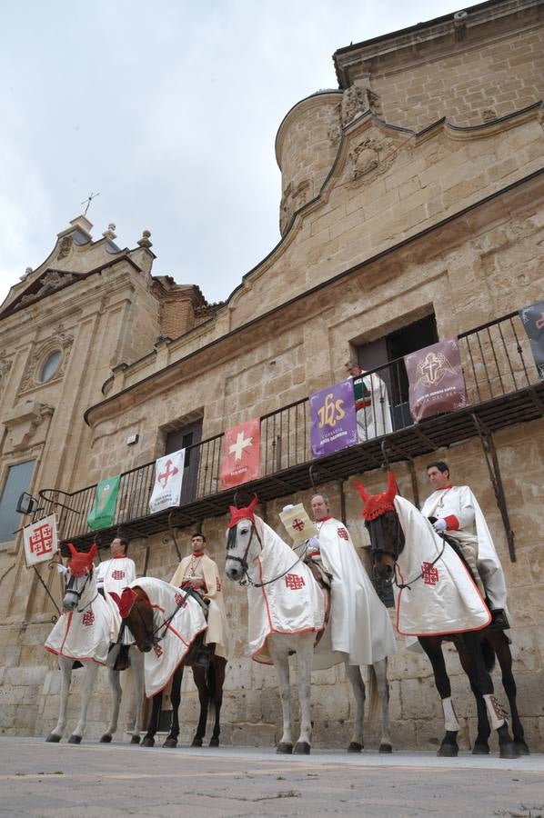 Fotos: Pregón a caballo en Nava del Rey