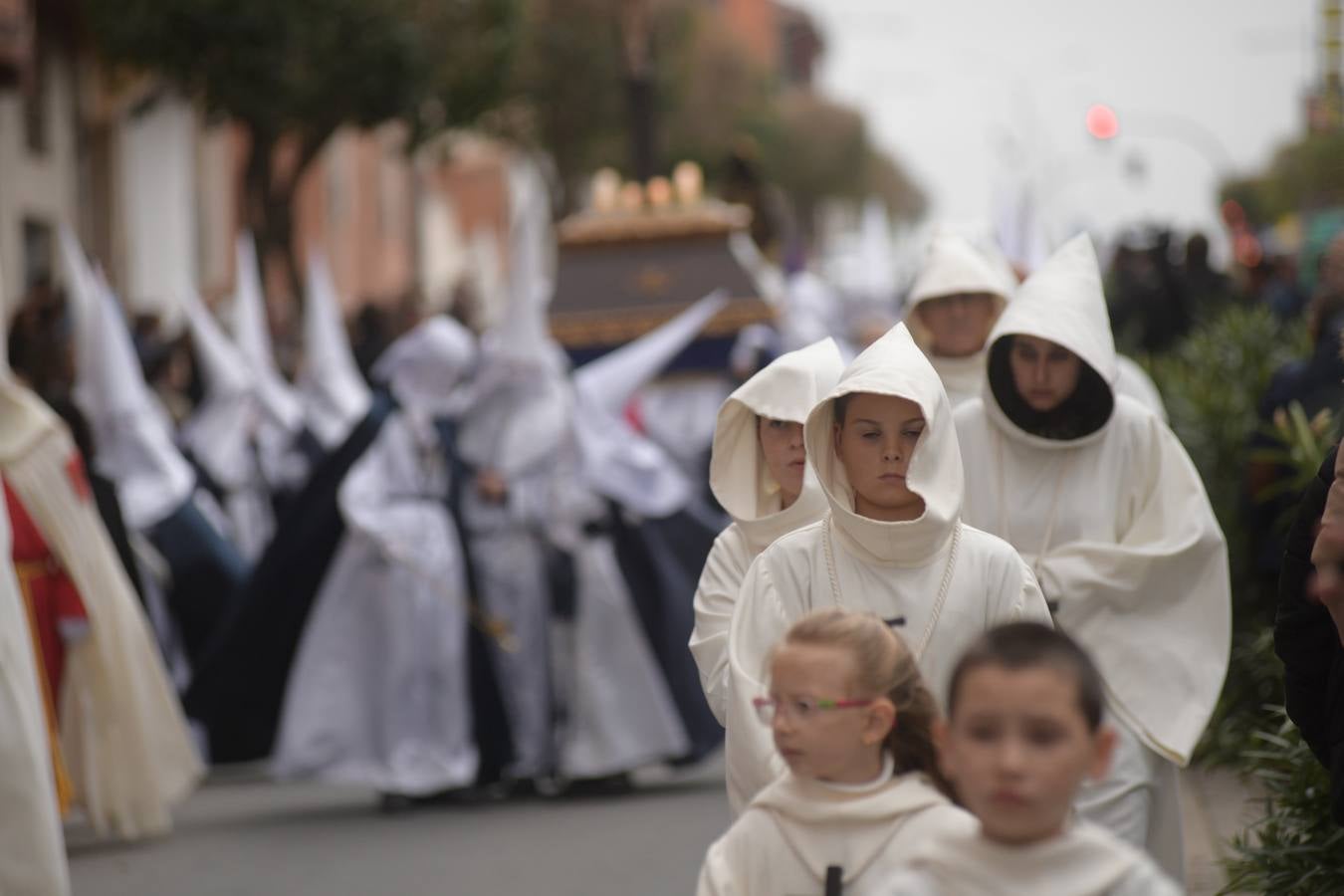 Recorrió las calles del populoso barrio de Santo Tomás con una gran participación de cofrades