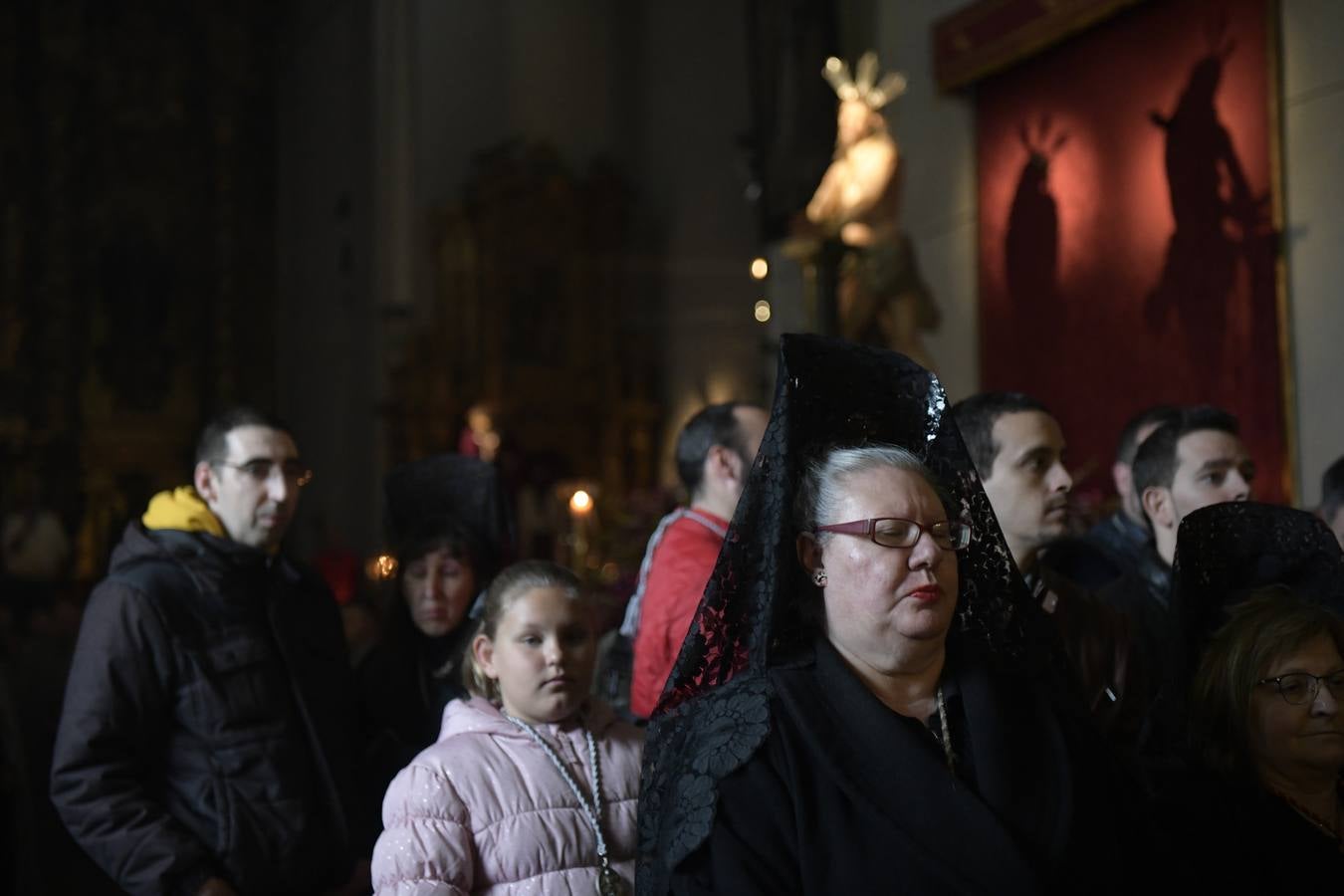 Fotos: La lluvia suspende la procesión de Oración y Sacrificio de Valladolid