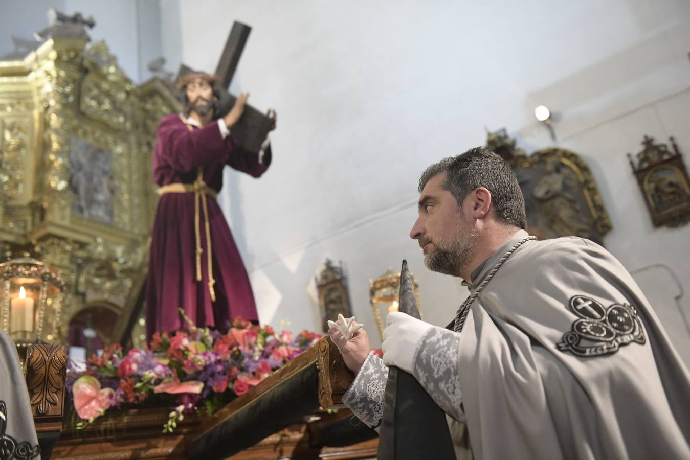 Fotos: La lluvia suspende la procesión de Oración y Sacrificio de Valladolid