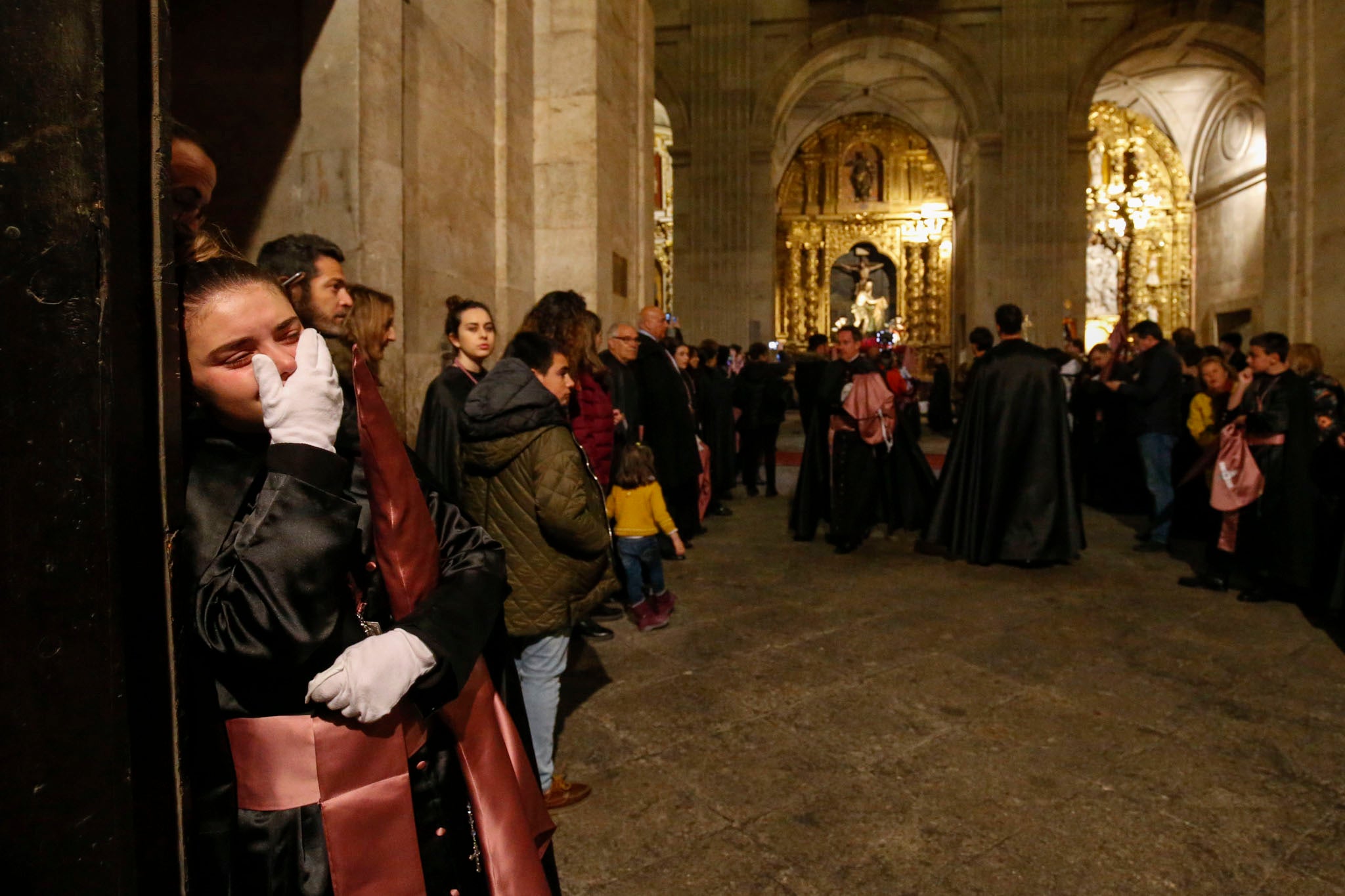 La hermandad no pudo sacar a la calle la imagen de Carmona y la de Nuestra Señora de las Lágrimas por primera vez en su historia