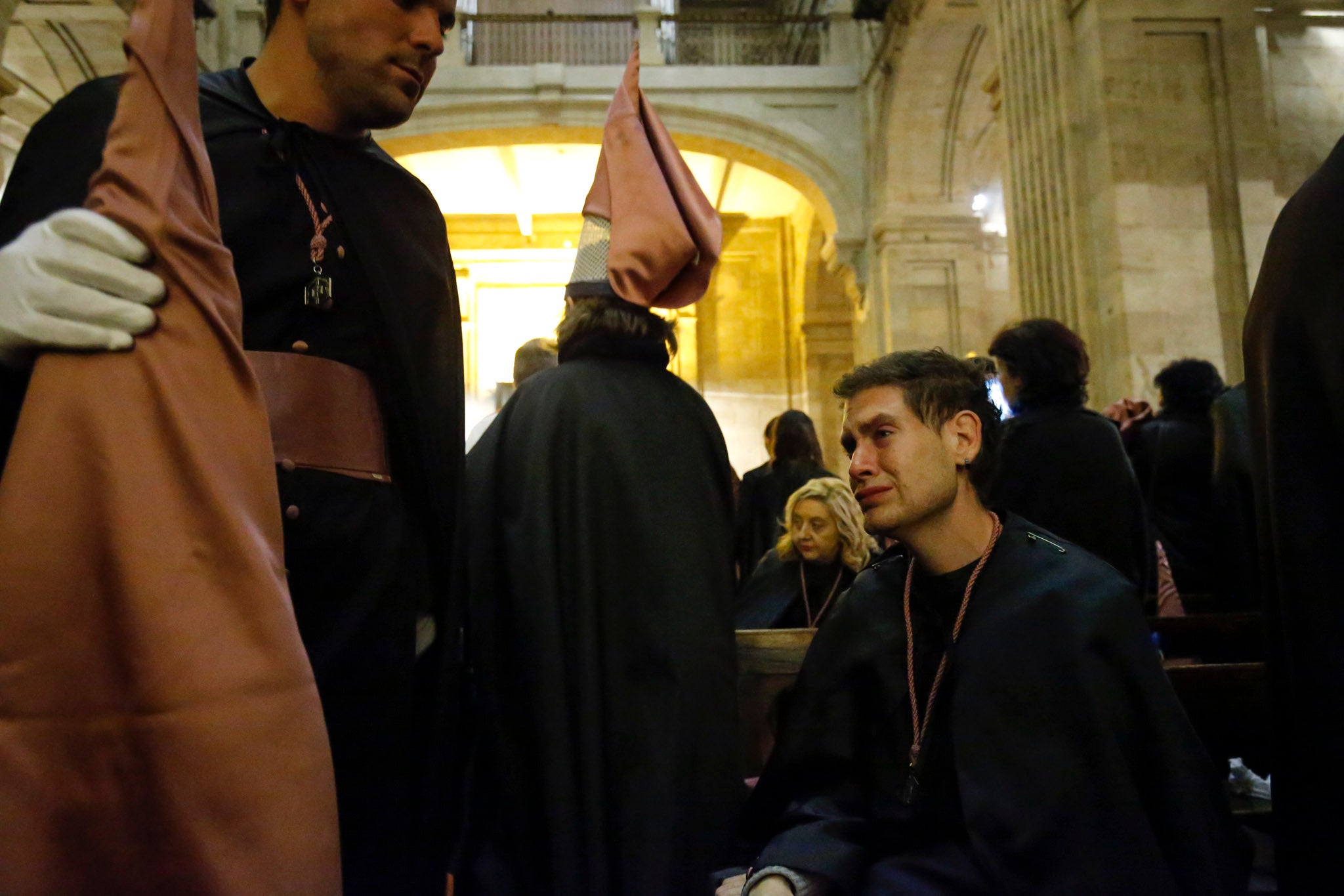 La hermandad no pudo sacar a la calle la imagen de Carmona y la de Nuestra Señora de las Lágrimas por primera vez en su historia