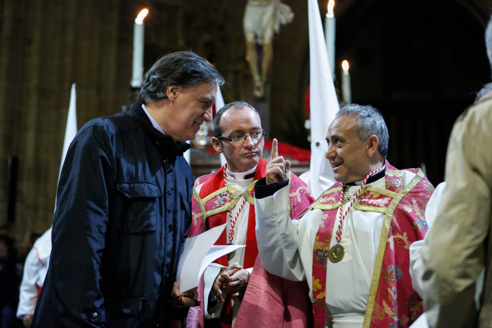 Fotos: El Yacente no pudo salir de la Catedral de Salamanca