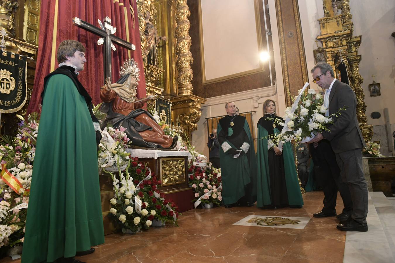 El jefe de la Comandancia de la Guardia Civil, Juan Miguel Recio, ha protagonizado el acto