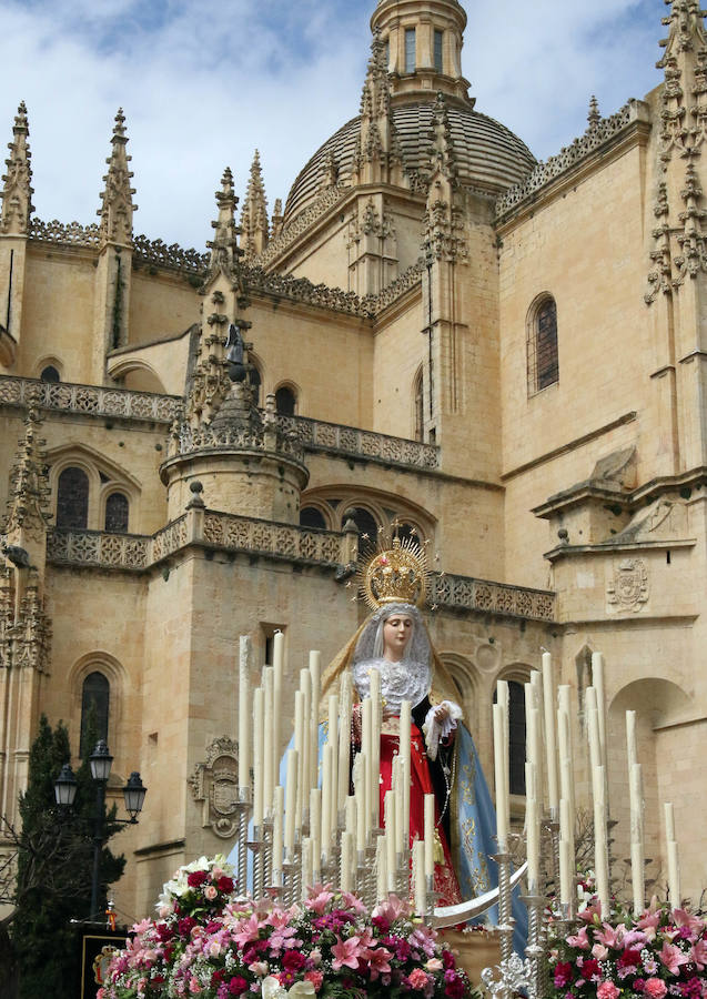 Fotos: Procesión del Encuentro en Segovia