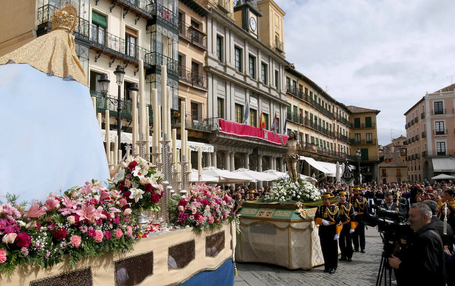 Fotos: Procesión del Encuentro en Segovia