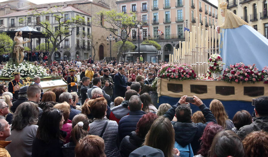 Fotos: Procesión del Encuentro en Segovia