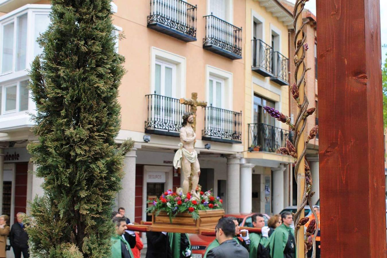 Fotos: Procesión del Encuentro el Domingo de Resurrección en Olmedo