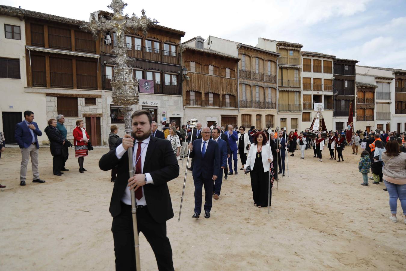 La Virgen de la Asunción fue portada por primera vez en la historia por cuatro mujeres 