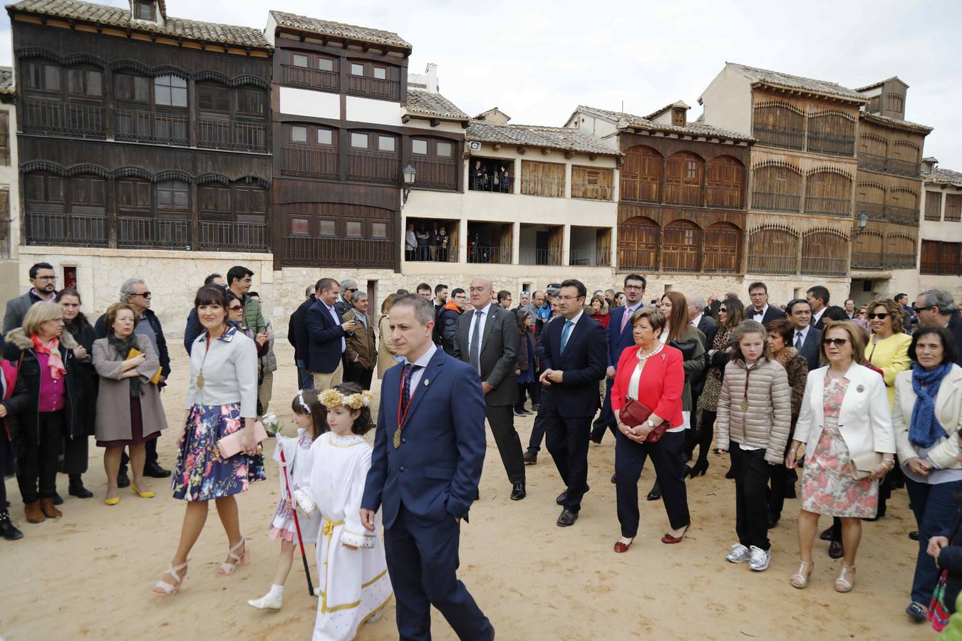 La Virgen de la Asunción fue portada por primera vez en la historia por cuatro mujeres 