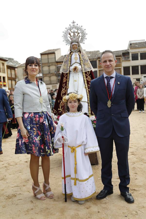 La Virgen de la Asunción fue portada por primera vez en la historia por cuatro mujeres 