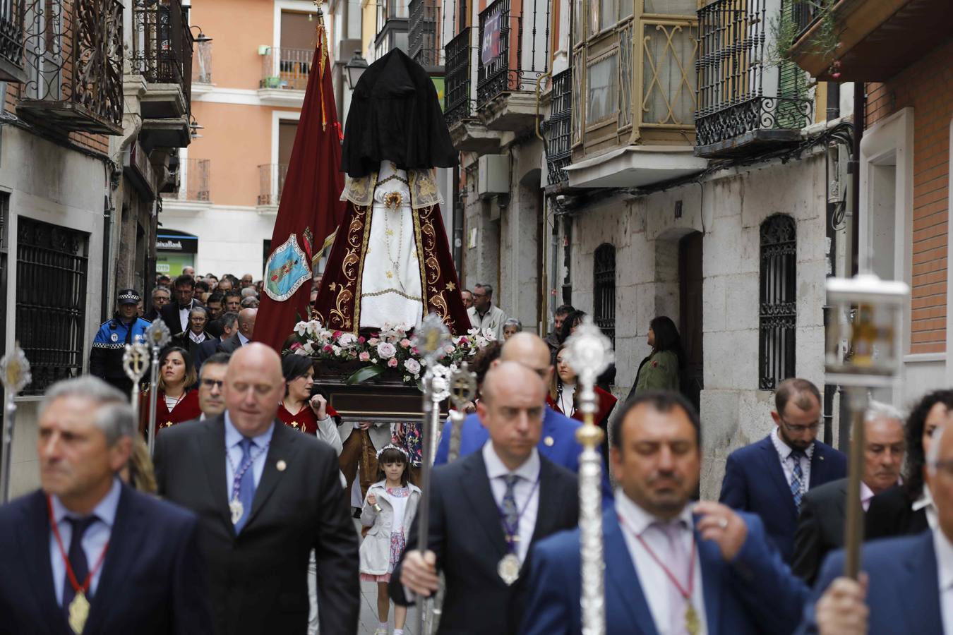 La Virgen de la Asunción fue portada por primera vez en la historia por cuatro mujeres