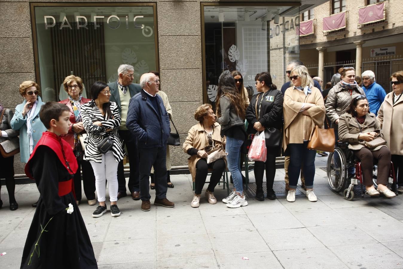 Fotos: Público en la Procesión del Encuentro en Valladolid (3/4)
