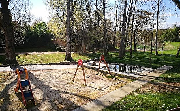 Aspecto actual de la zona del lavadero. 