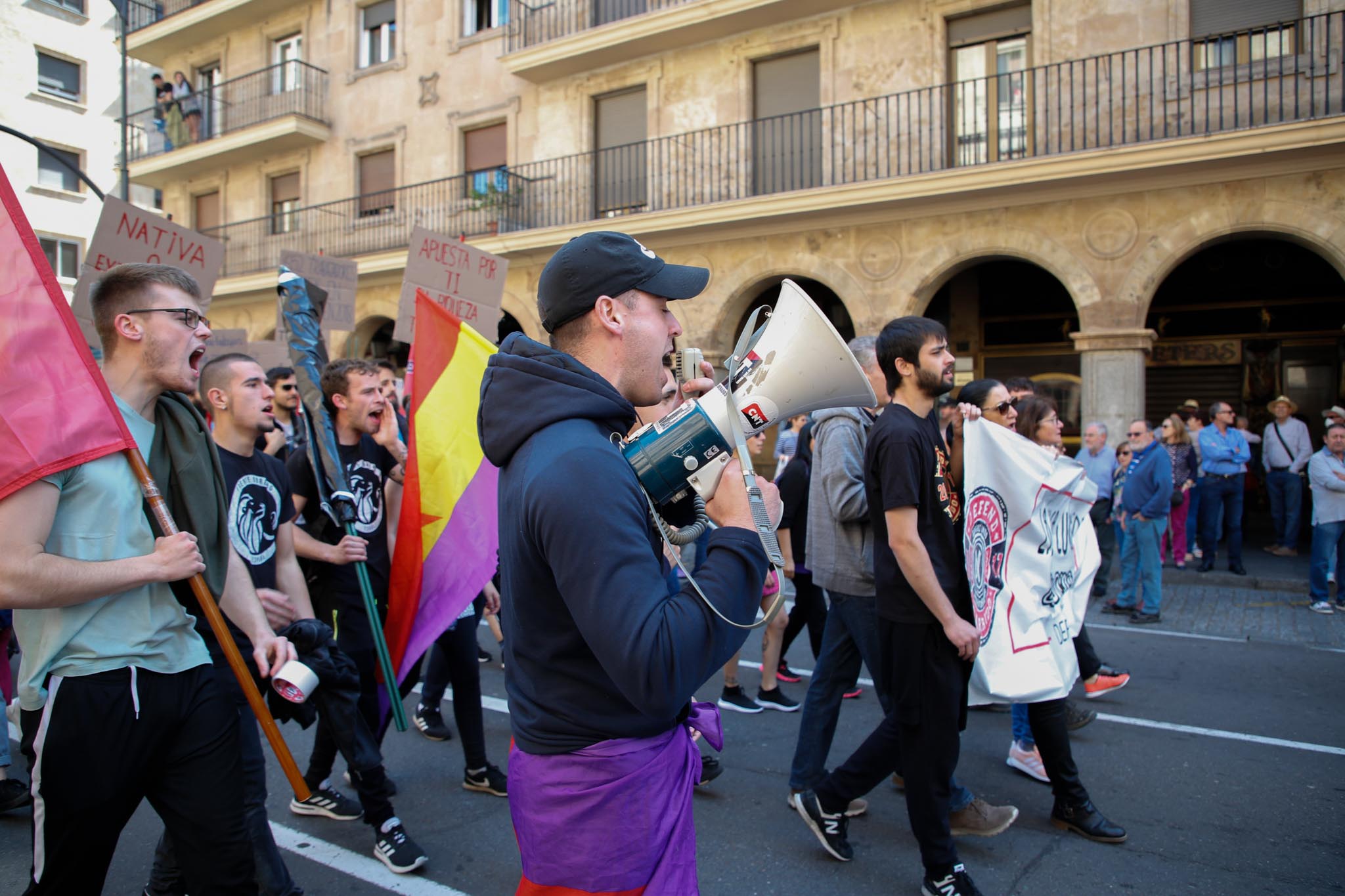 Fotos: Manifestación del 1 de mayo en Salamanca