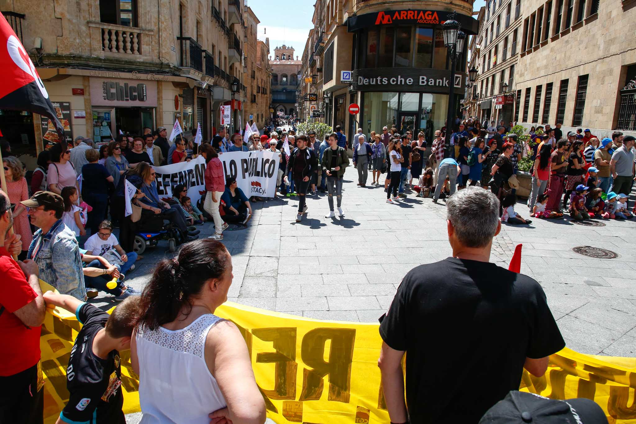 Fotos: Manifestación del 1 de mayo en Salamanca