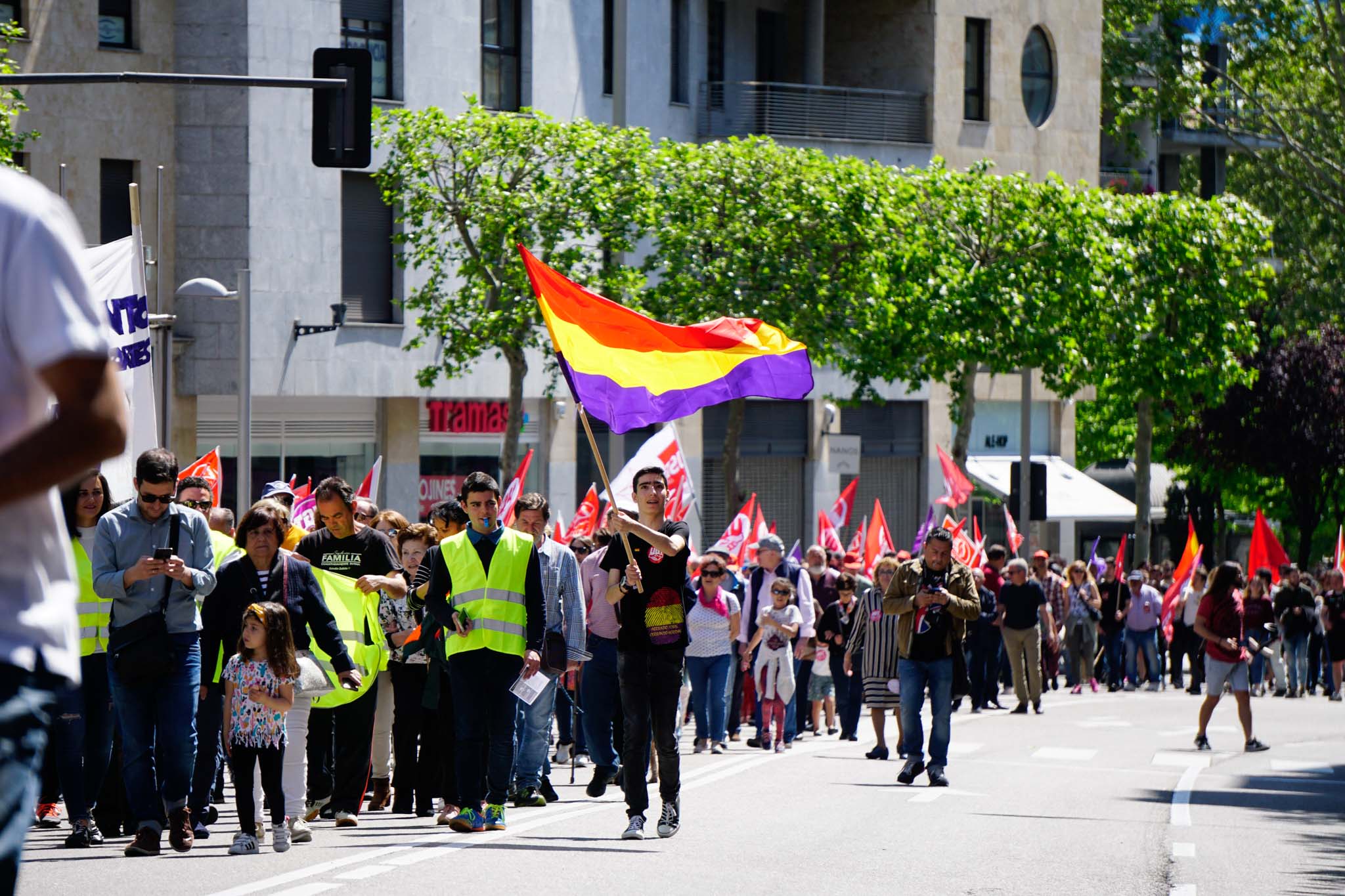 Fotos: Manifestación del 1 de mayo en Salamanca