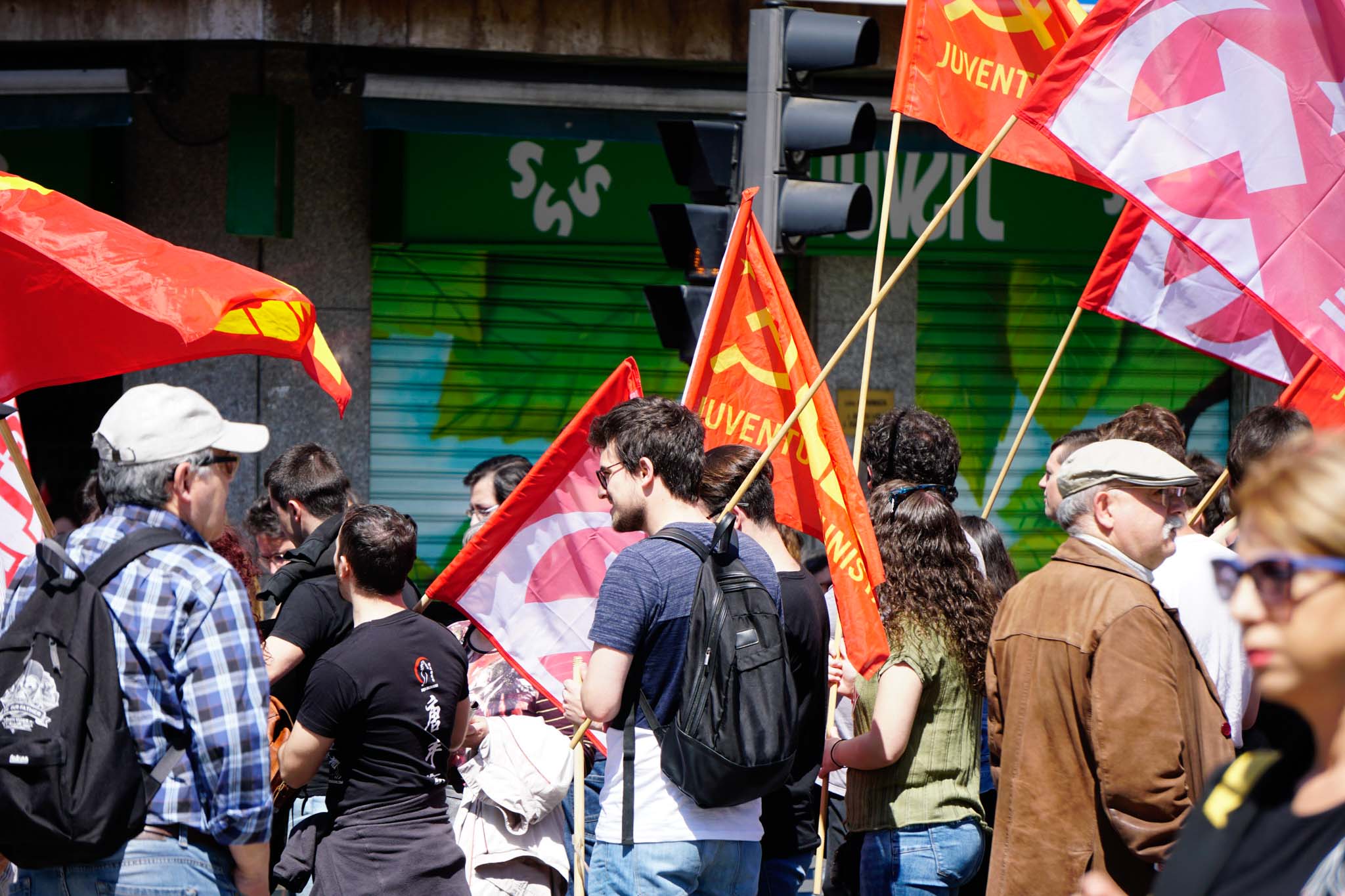 Fotos: Manifestación del 1 de mayo en Salamanca